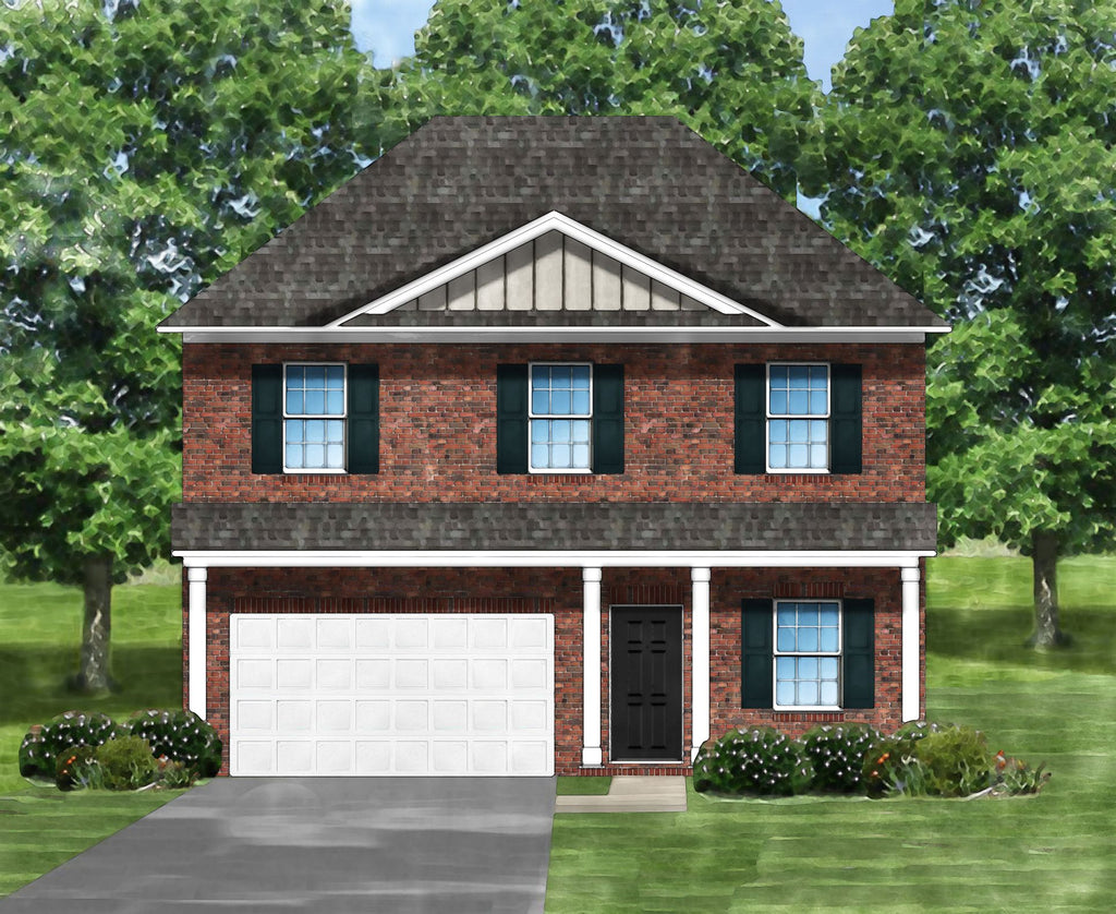 Bentcreek E Brick Front Plan