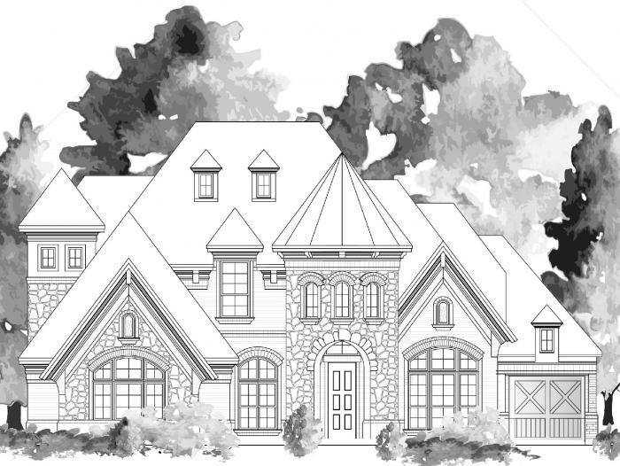 Grand Lantana - 3rd Car Garage Plan