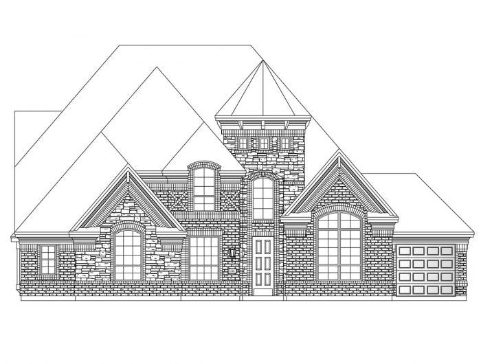 Tiffany II - 3rd Car Garage Plan