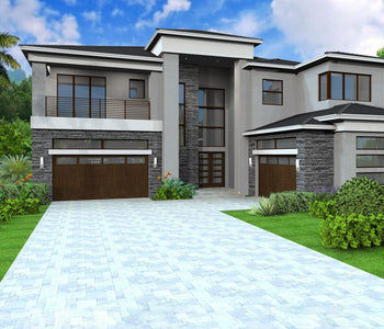 Riverside Contemporary Plan