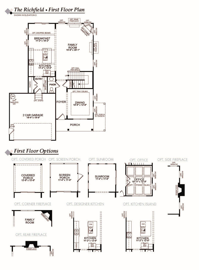 Richfield With Two-Car Garage Plan