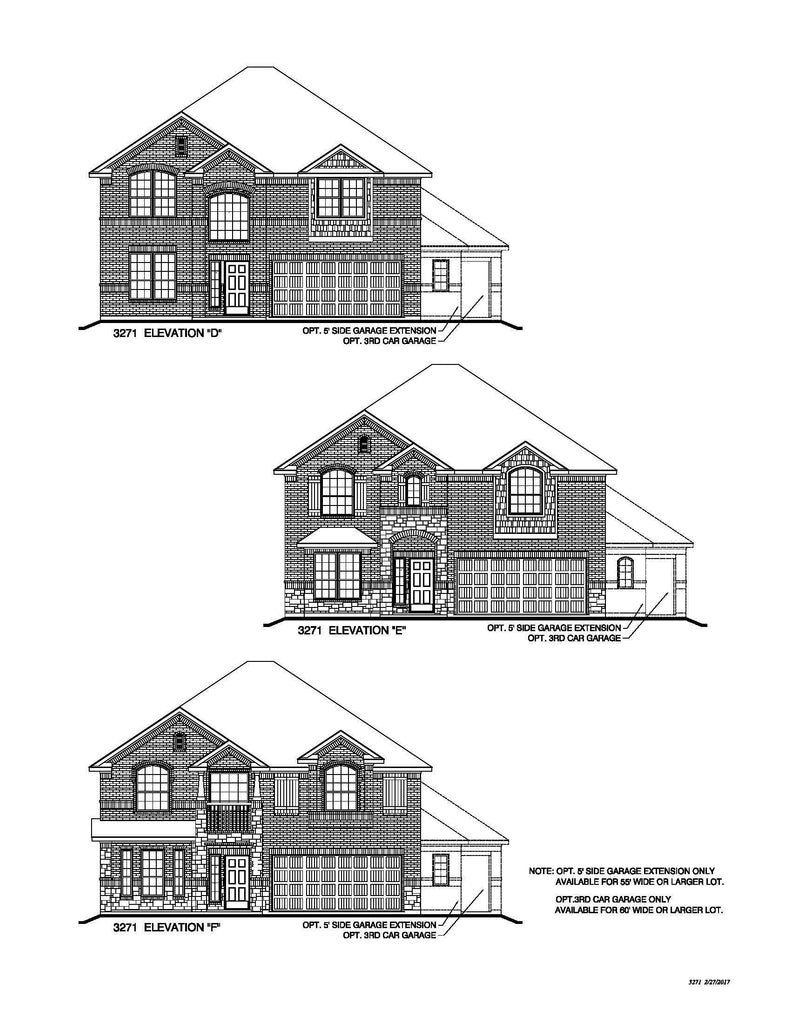 Marcello Lakes Marquis - Garner III Plan