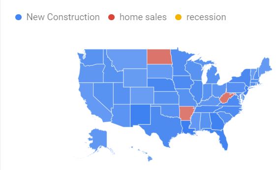 Google Trends - Real Estate Searches 2020 Jun - Aug