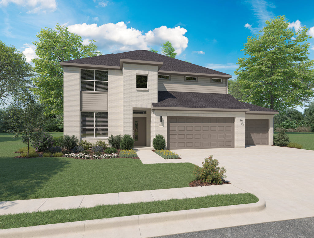 Wimbledon | 3-Car Garage Trails of Lavon